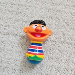 Sesame‎ Street Ernie Wobble Toy Roly Poly Figure 2013